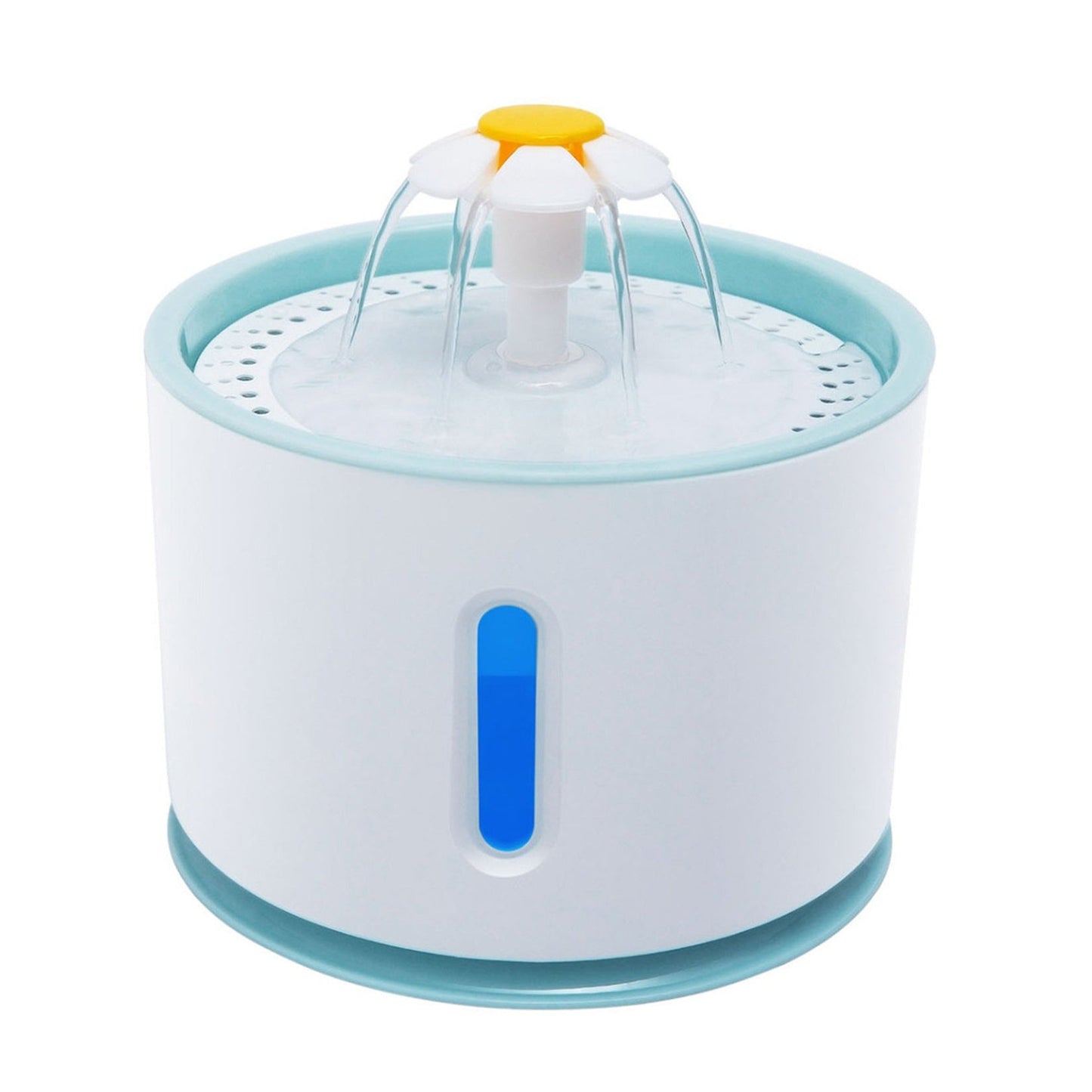 Pawfriends LED Automatic Drinking Water Fountain Plastic Blue OLD Model