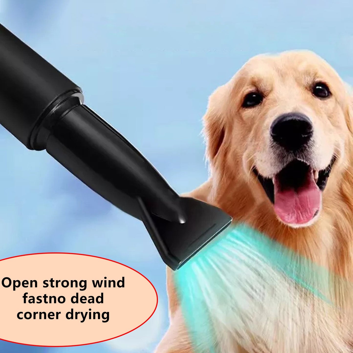 Pawfriends Pet Hair Dryer 2000W Yellow