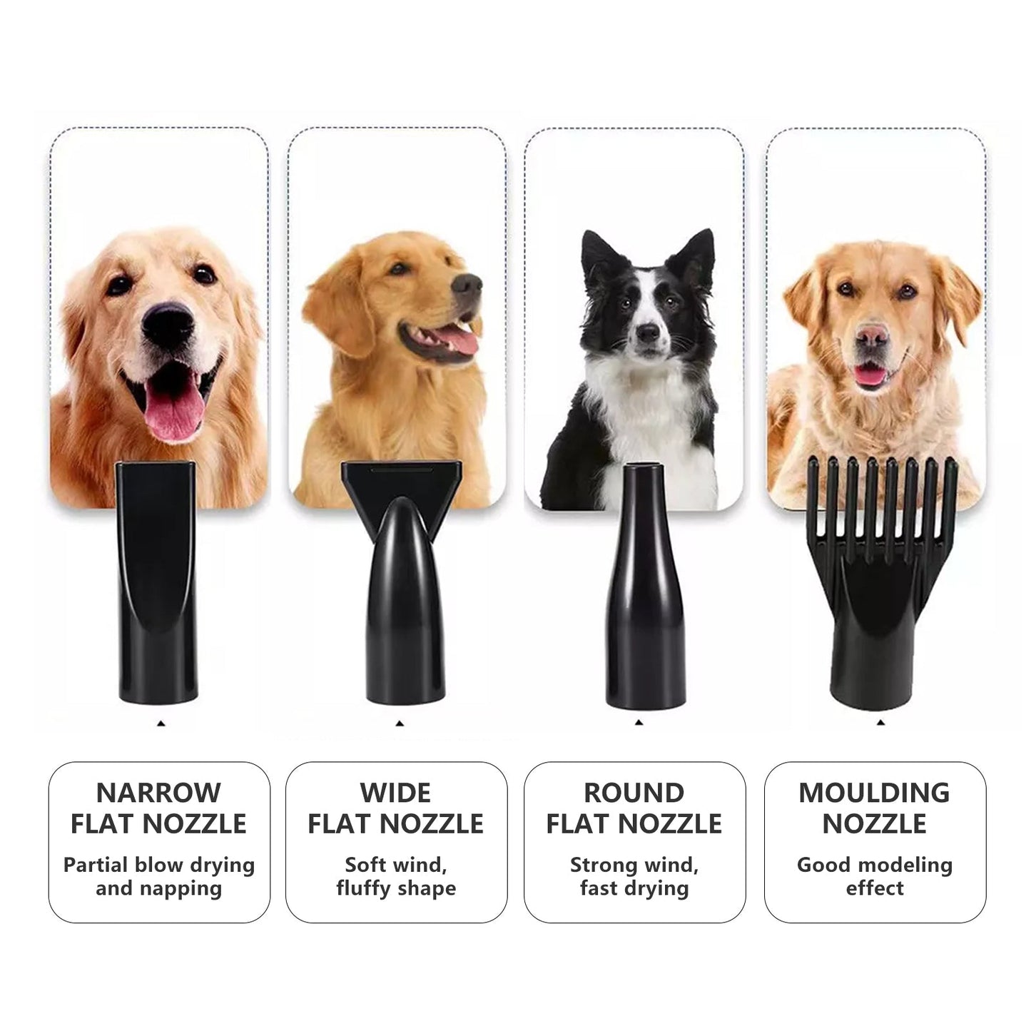 Pawfriends Pet Hair Dryer 2000W Yellow