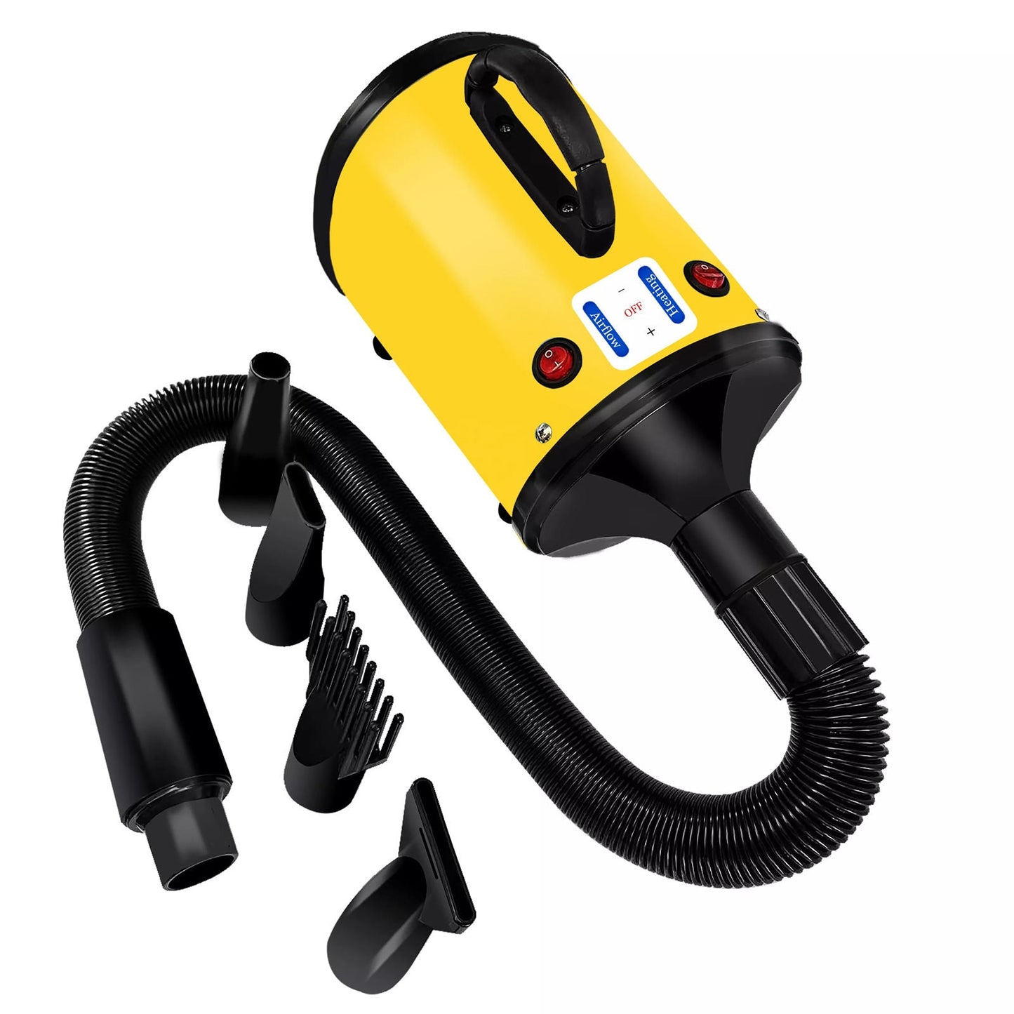 Pawfriends Pet Hair Dryer 2000W Yellow