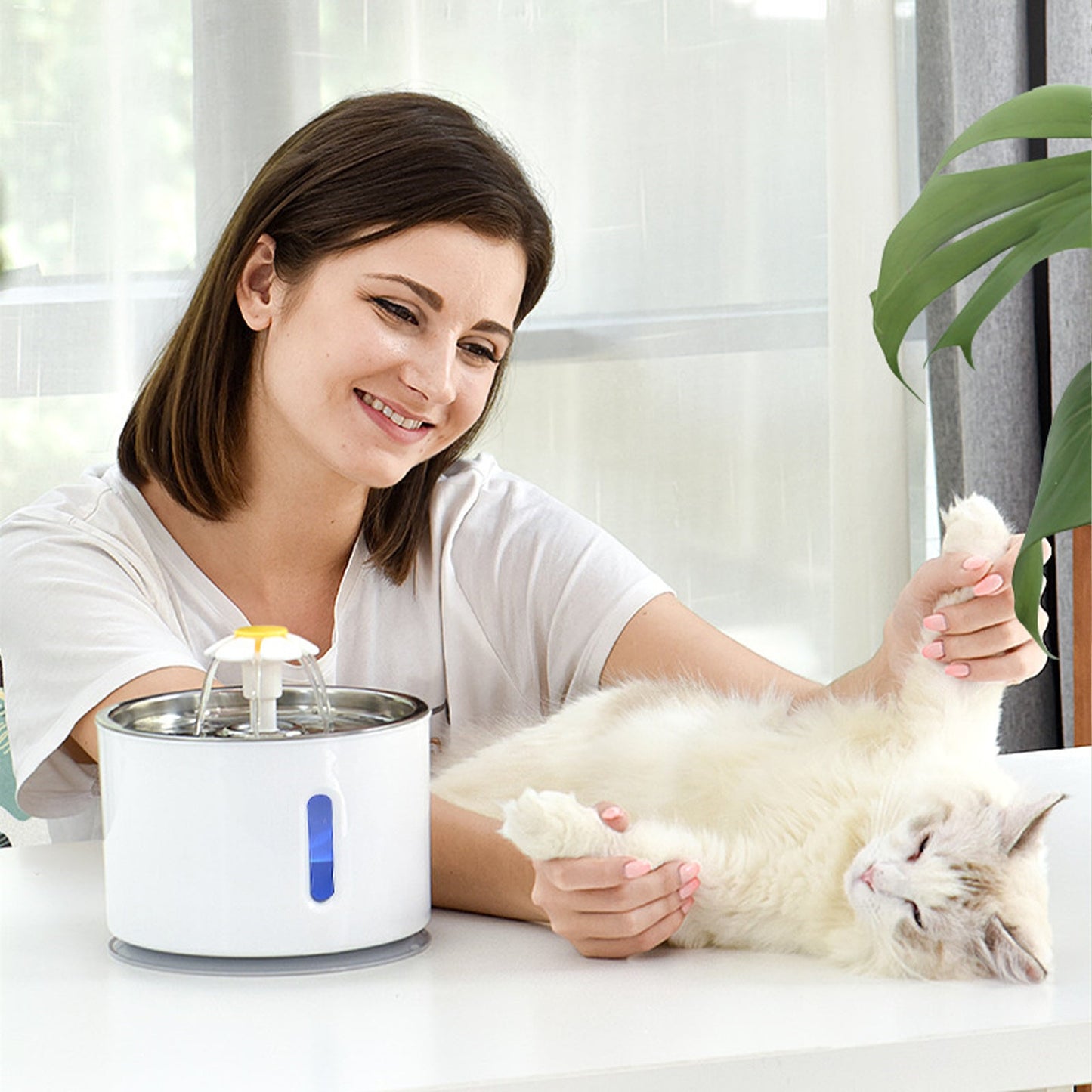 Pawfriends Pet Water Dispenser Blue