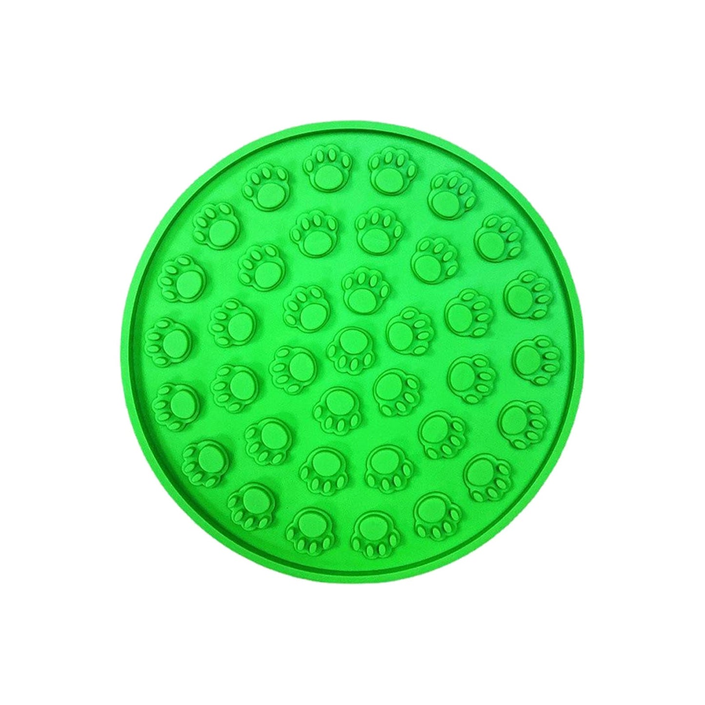 Pawfriends Silicone Anti-Anxiety Licking Pad Green