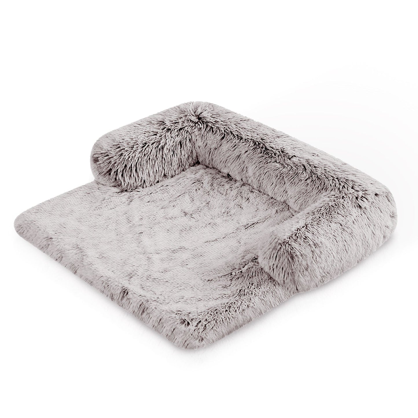 Pet Sofa Bed Calming Waterproof Brown M