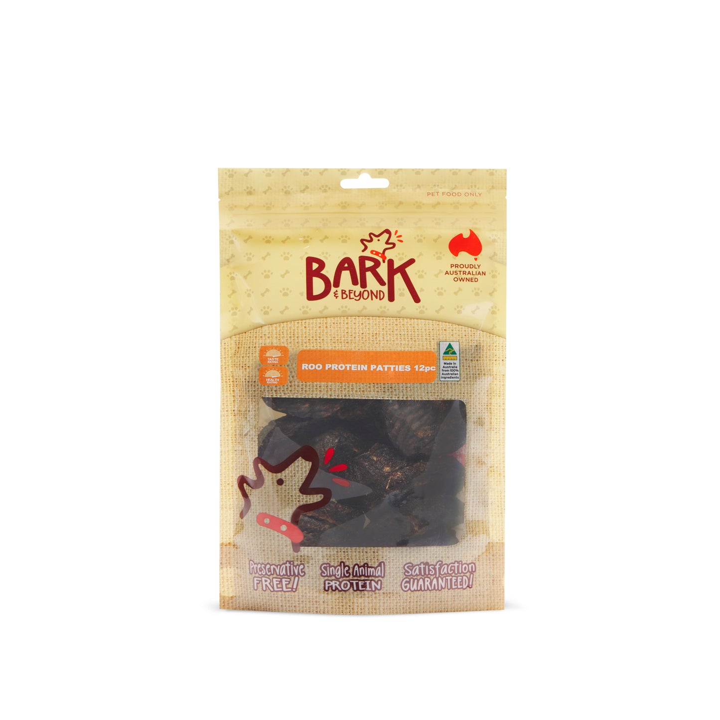 Bark & Beyond Roo Protein Patties