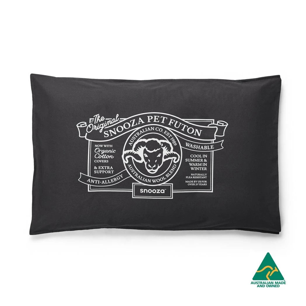 Snooza Organic Pet Futon – Charcoal