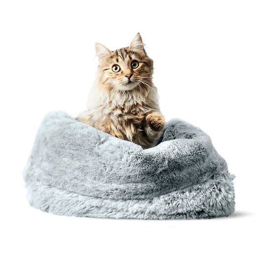Snooza The Cat Bed – Silver Fox/Chinchilla