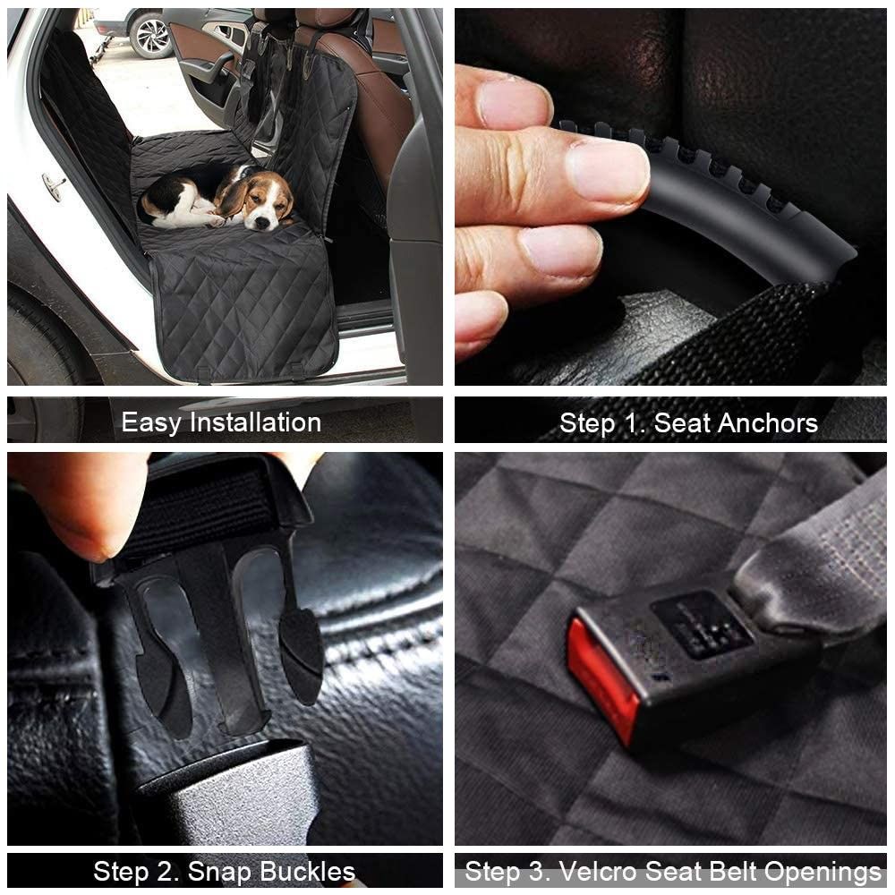 Waterproof Seat Cover with Mesh Window