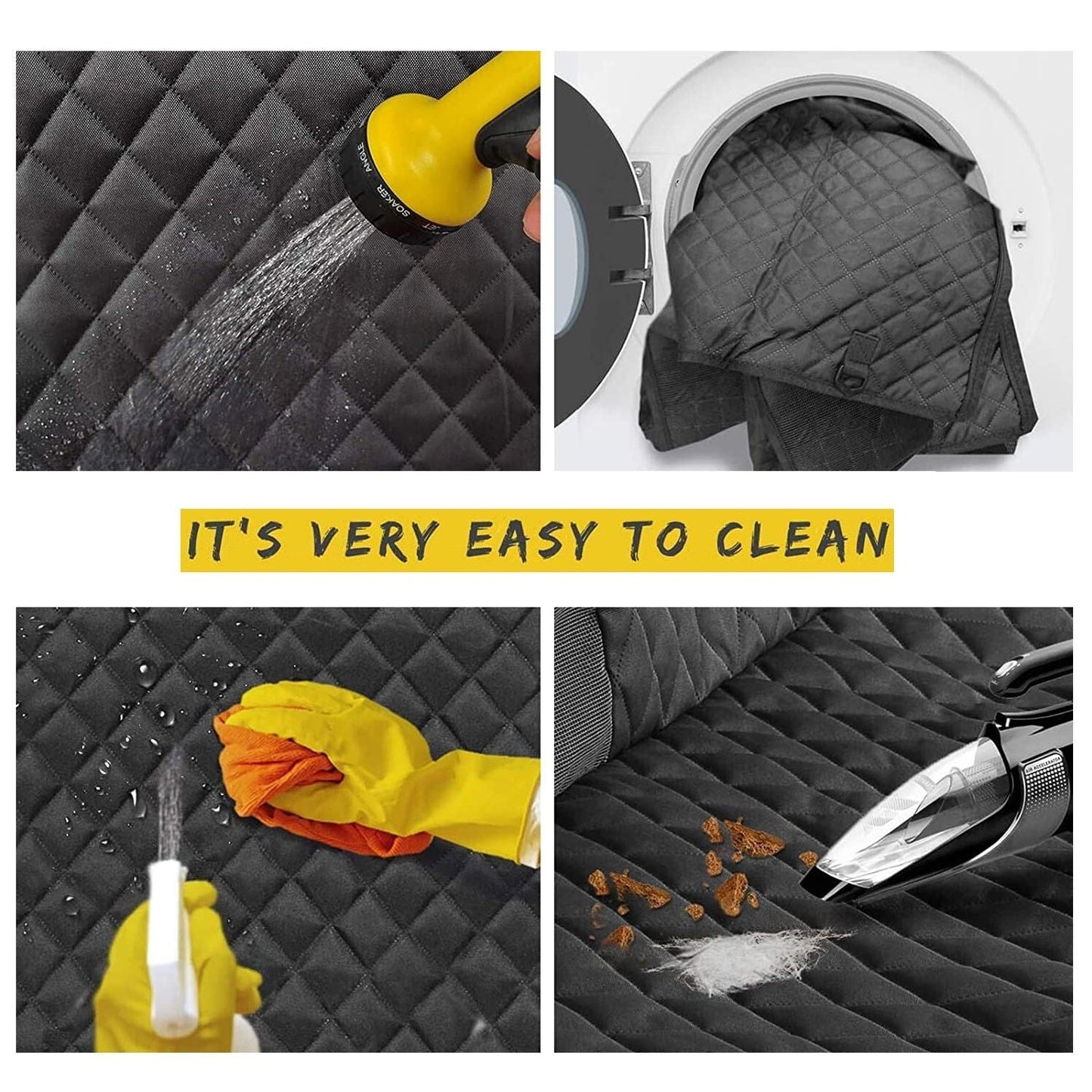 Waterproof Seat Cover with Mesh Window