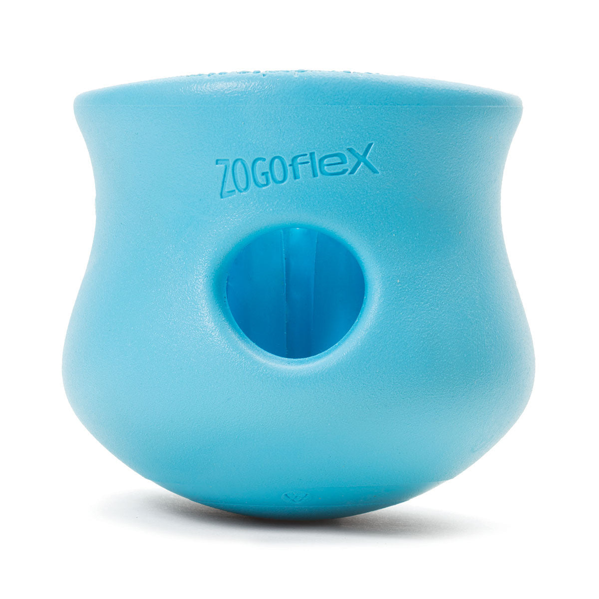 West Paw Toppl Treat Dispensing Dog Toy & Bowl - Small - Blue