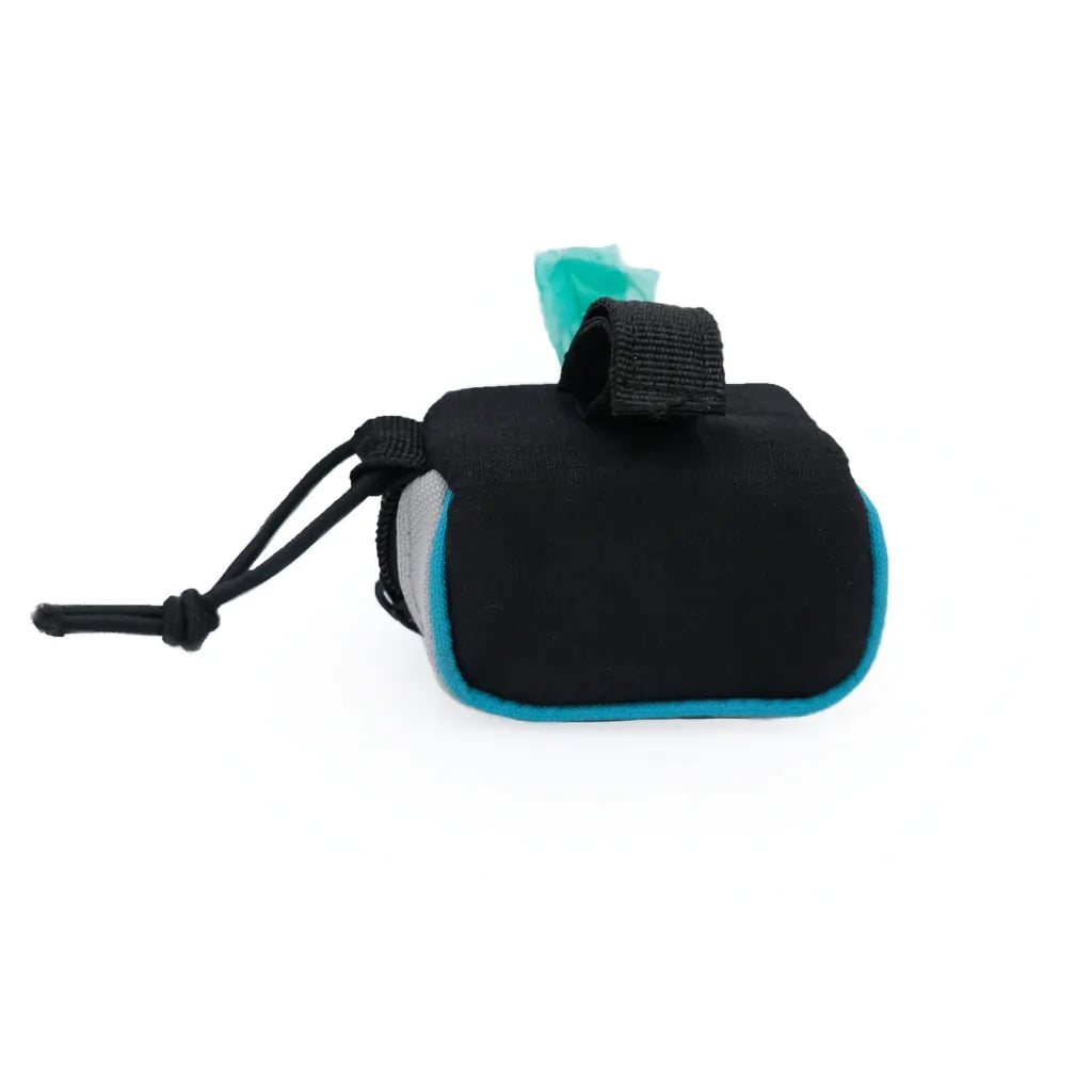 Zippy Paws Adventure Leash Dog Poop Bag Dispenser + BONUS Roll - Teal