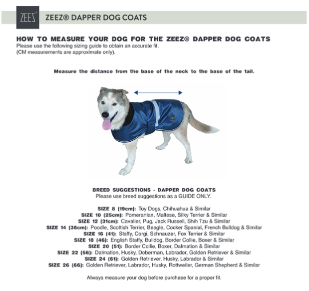 ZeeZ Waterproof Dapper Dog Coat – Warm Maroon