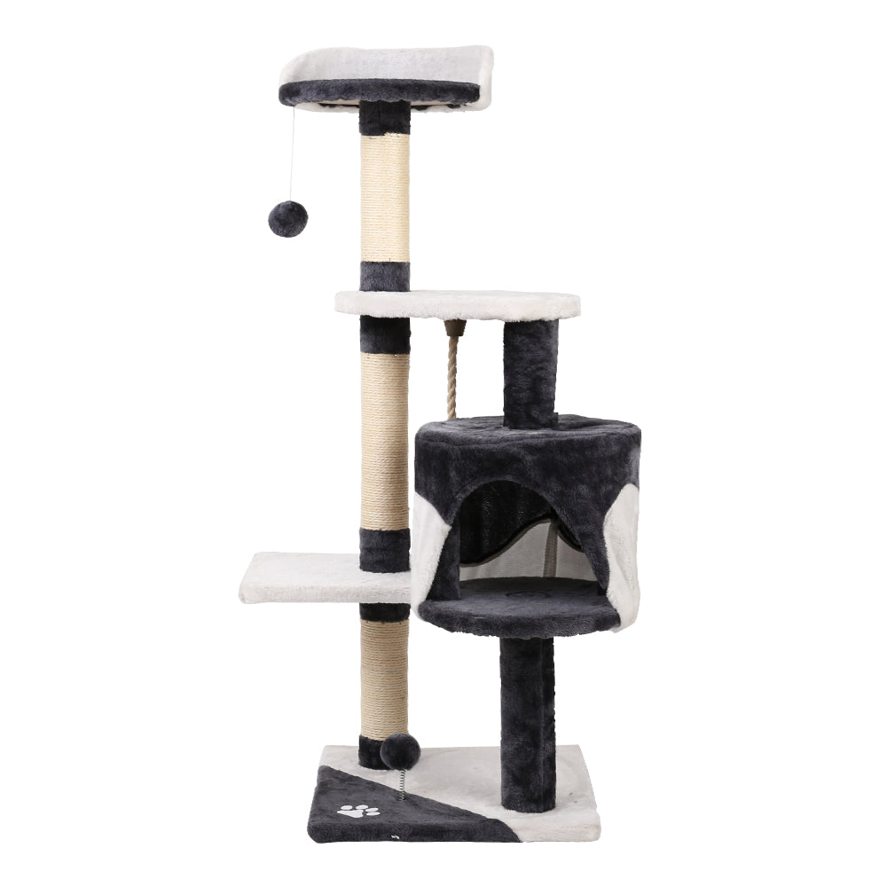 i.Pet Cat Scratcher Tower With House 112cm