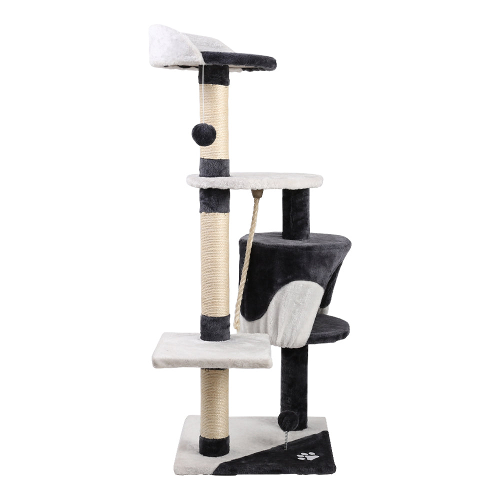 i.Pet Cat Scratcher Tower With House 112cm