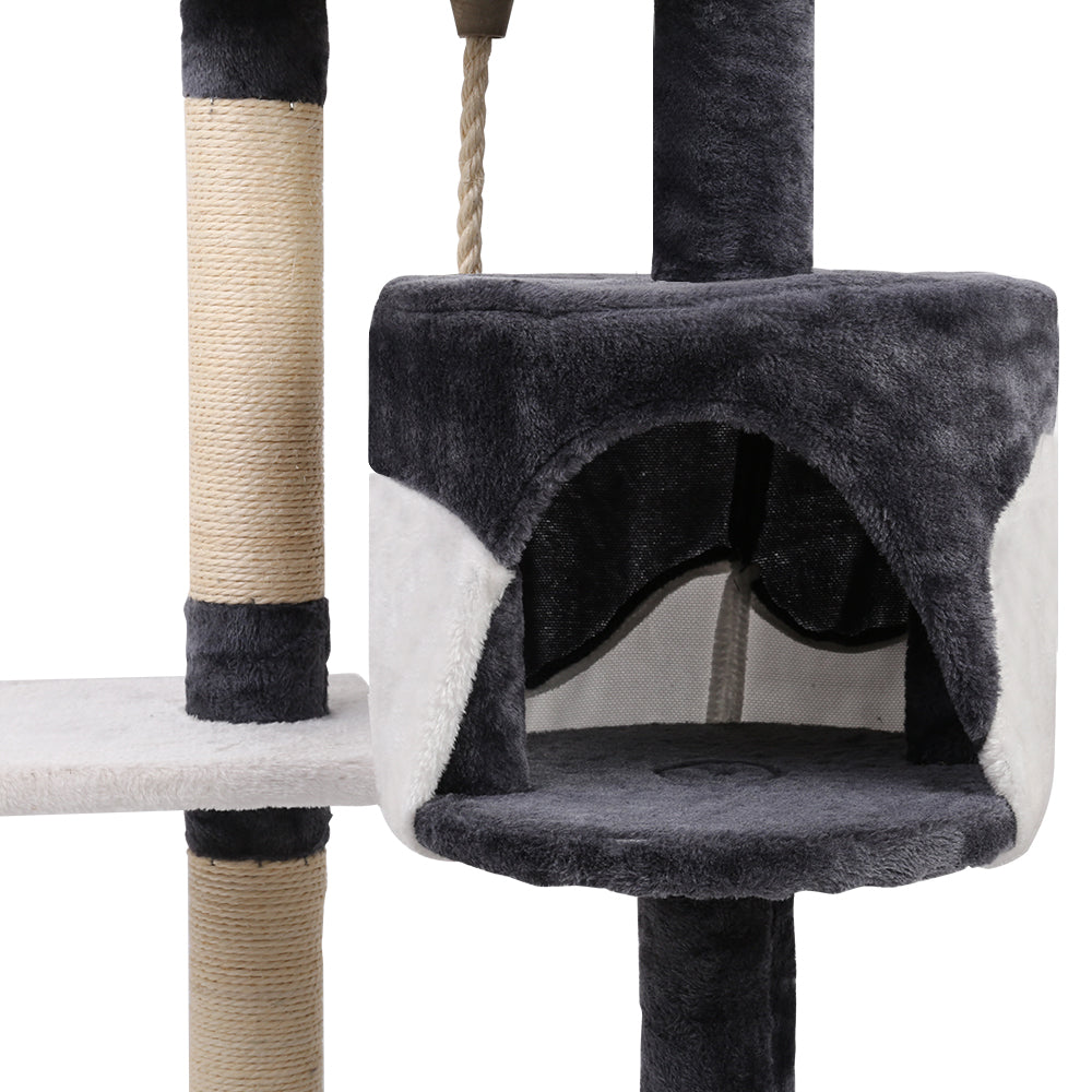 i.Pet Cat Scratcher Tower With House 112cm