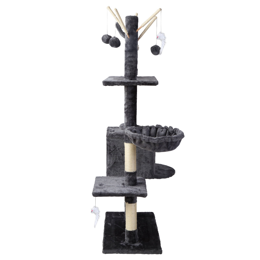 i.Pet Cat Scratcher Tower With House 140cm