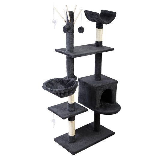 i.Pet Cat Scratcher Tower With House 140cm
