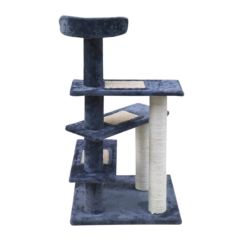 i.Pet Cat Scratcher Tower With Steps 100cm