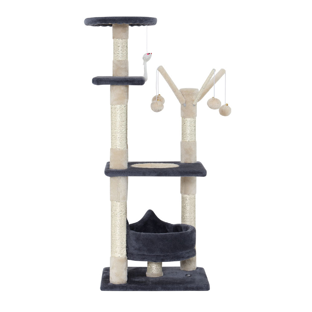 i.Pet Cat Scratcher Tower With Toys 110cm