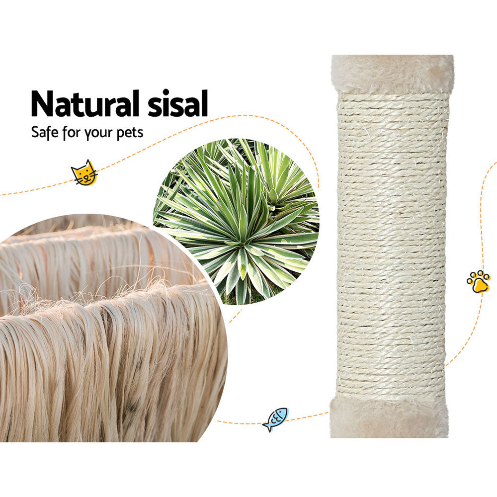 i.Pet Cat Scratcher Tower With Toys 110cm