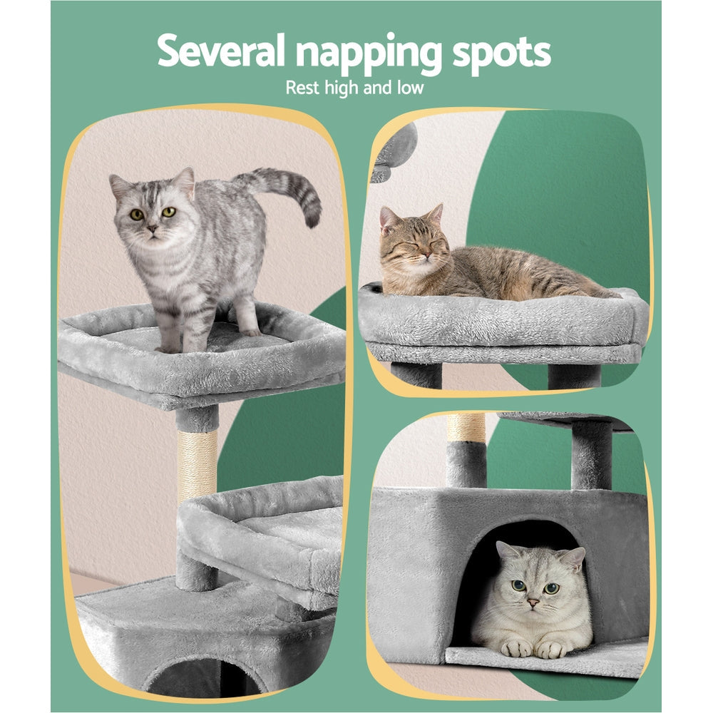 i.Pet Cat Scratcher With House 69cm