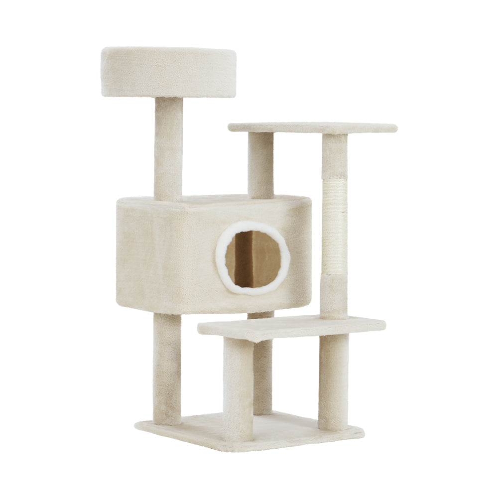 i.Pet Cat Scratcher With House 90cm