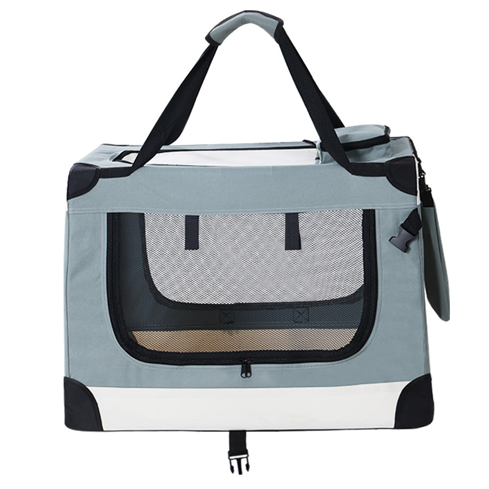 i.Pet Foldable Carrier Soft - Light Grey - 2XL