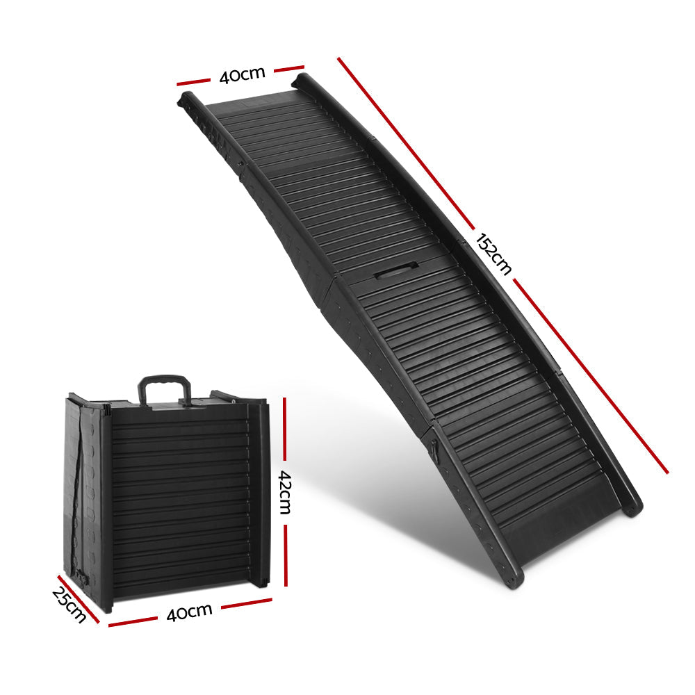 i.Pet Foldable Portable Plastic Dog Ramp