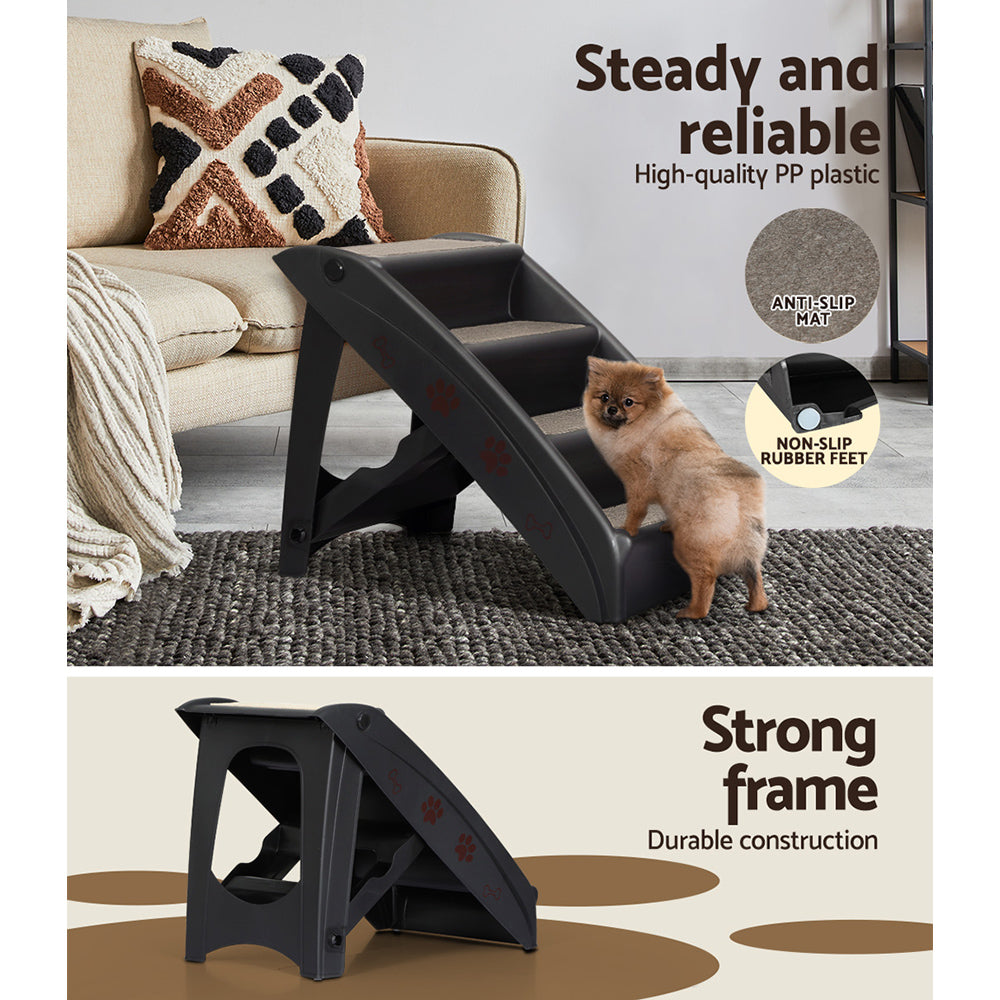 i.Pet Indoor Foldable Portable Pet Ladder