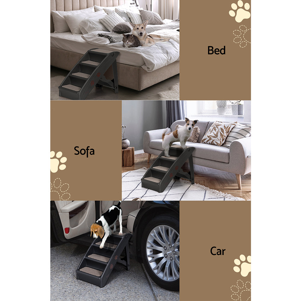 i.Pet Indoor Foldable Portable Pet Ladder