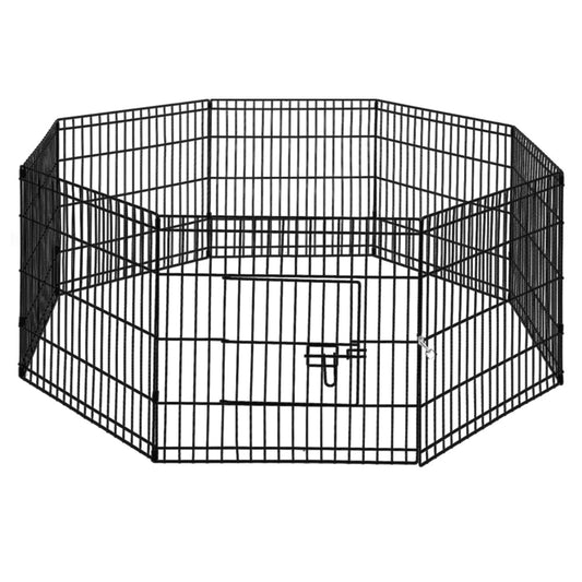 i.Pet Playpen Enclosure Fence 8 Panel 24' - 2 pack