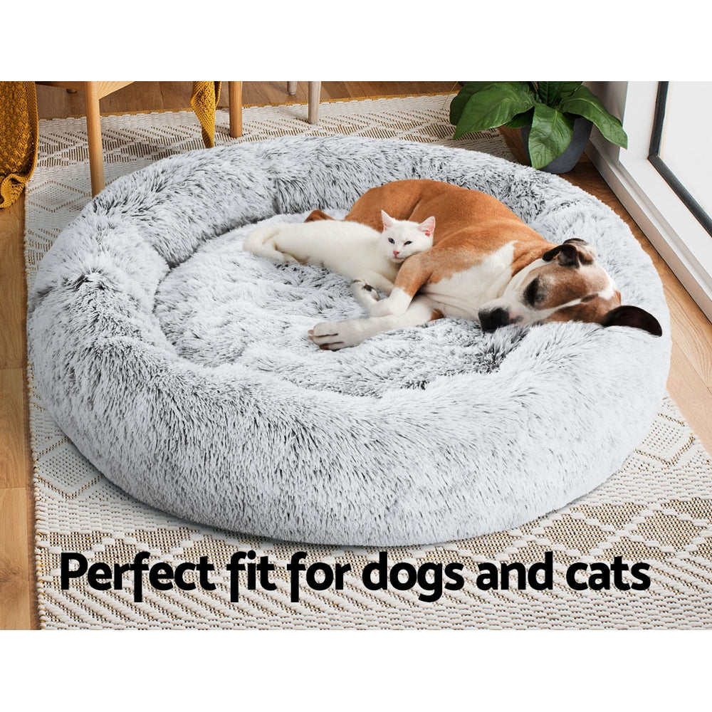 i.Pet Washable Extra Large Bed Charcoal 110cm