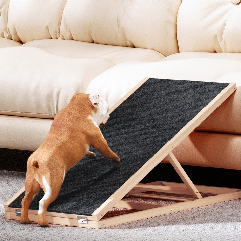 i.Pet Dog Ramp Adjustable Foldable (Up to 40Kg) - 100cm
