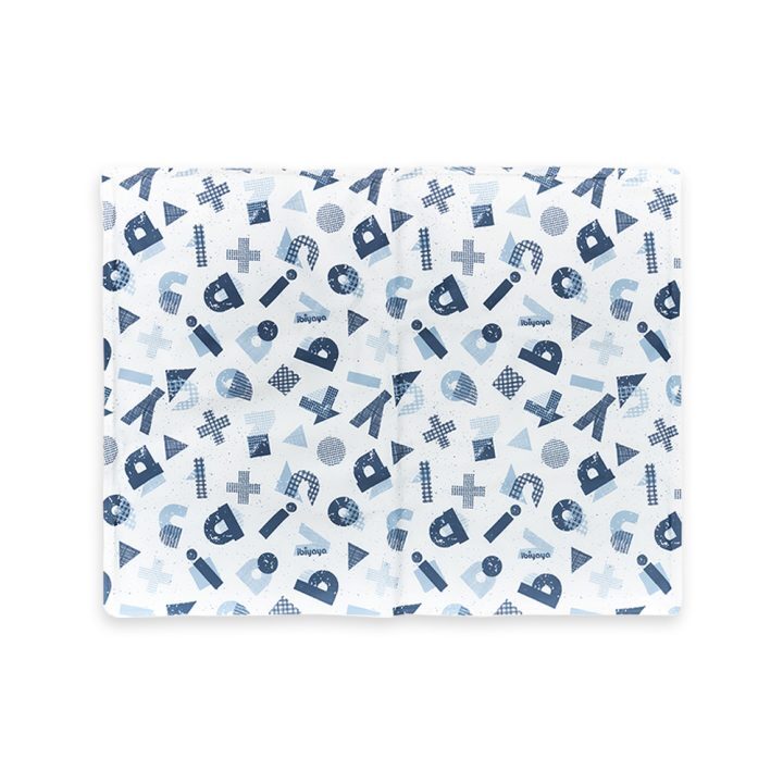 Ibiyaya Chill Pad Dog Cooling Mat - Doodle Letters