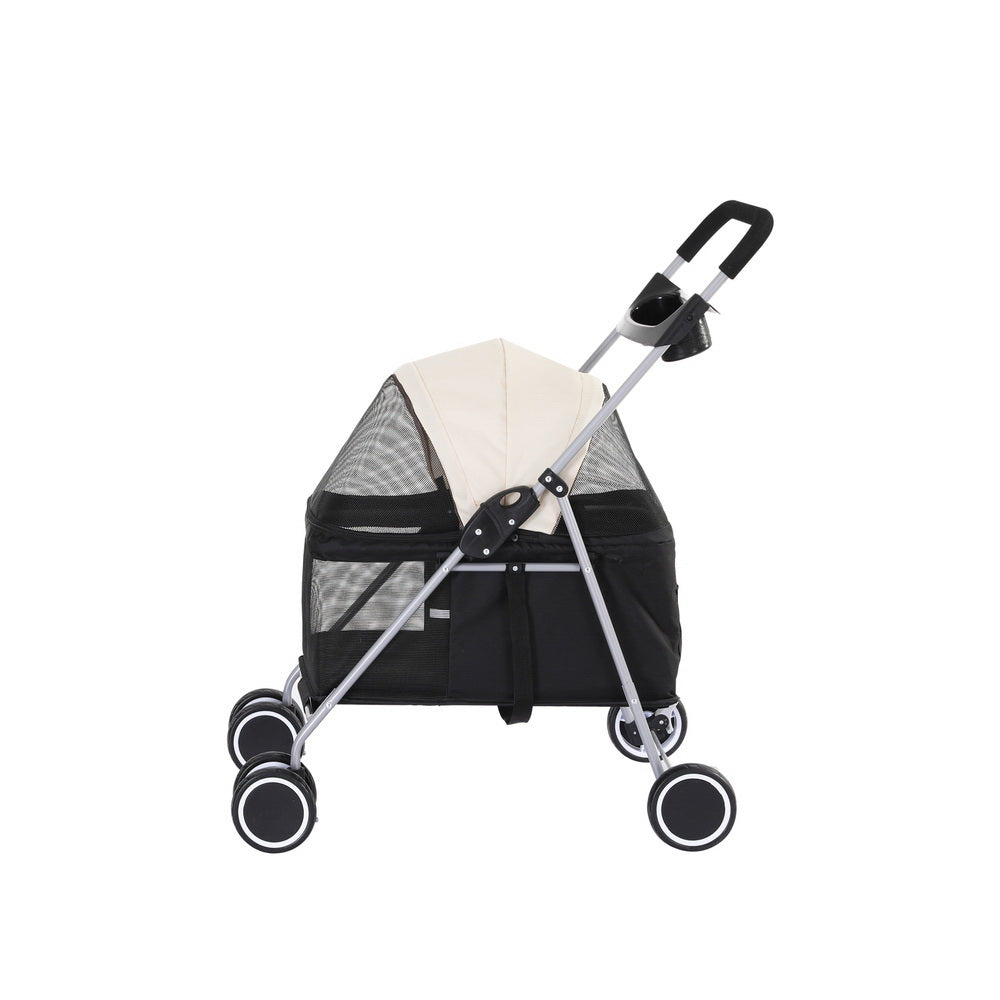 i.Pet 4 Wheels Pet Stroller Large