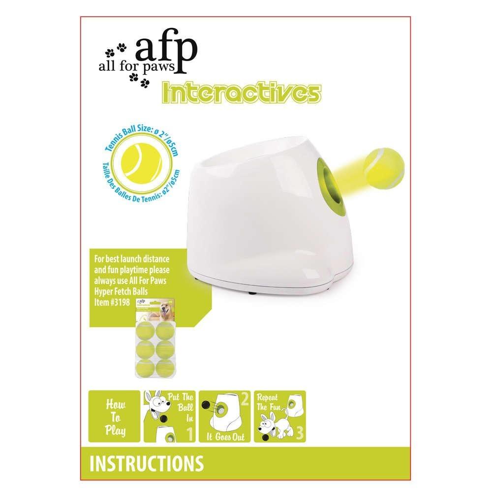 All For Paws Hyper Fetch Mini Dog Ball Thrower - Small
