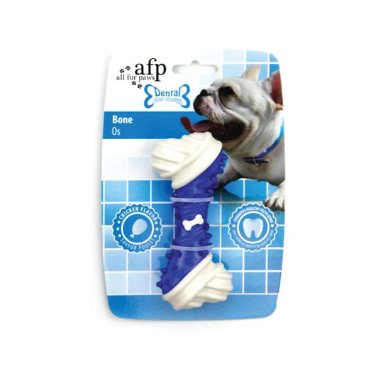 All For Paws Dog Chew Bone Chicken Flavour - Blue