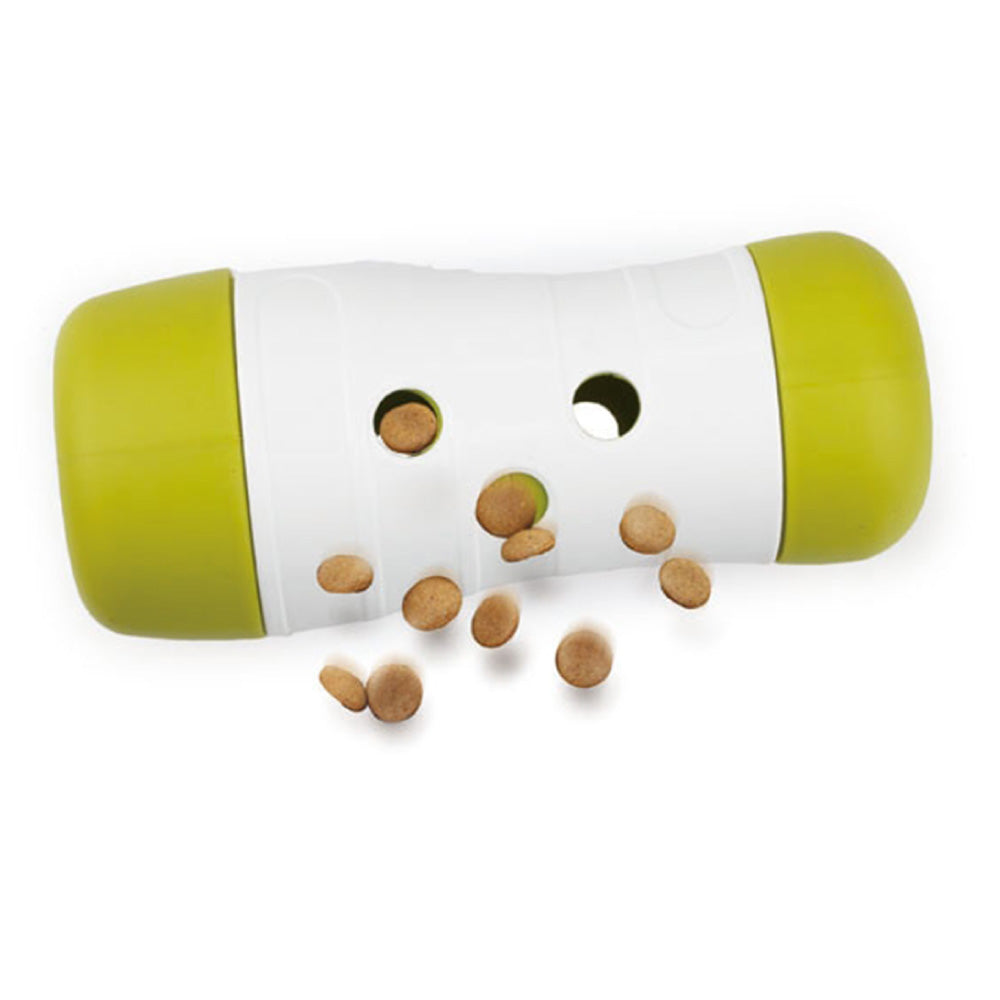 All For Paws Dog Treat Frenzy Roll - Interactive Dispenser Feeder Toy