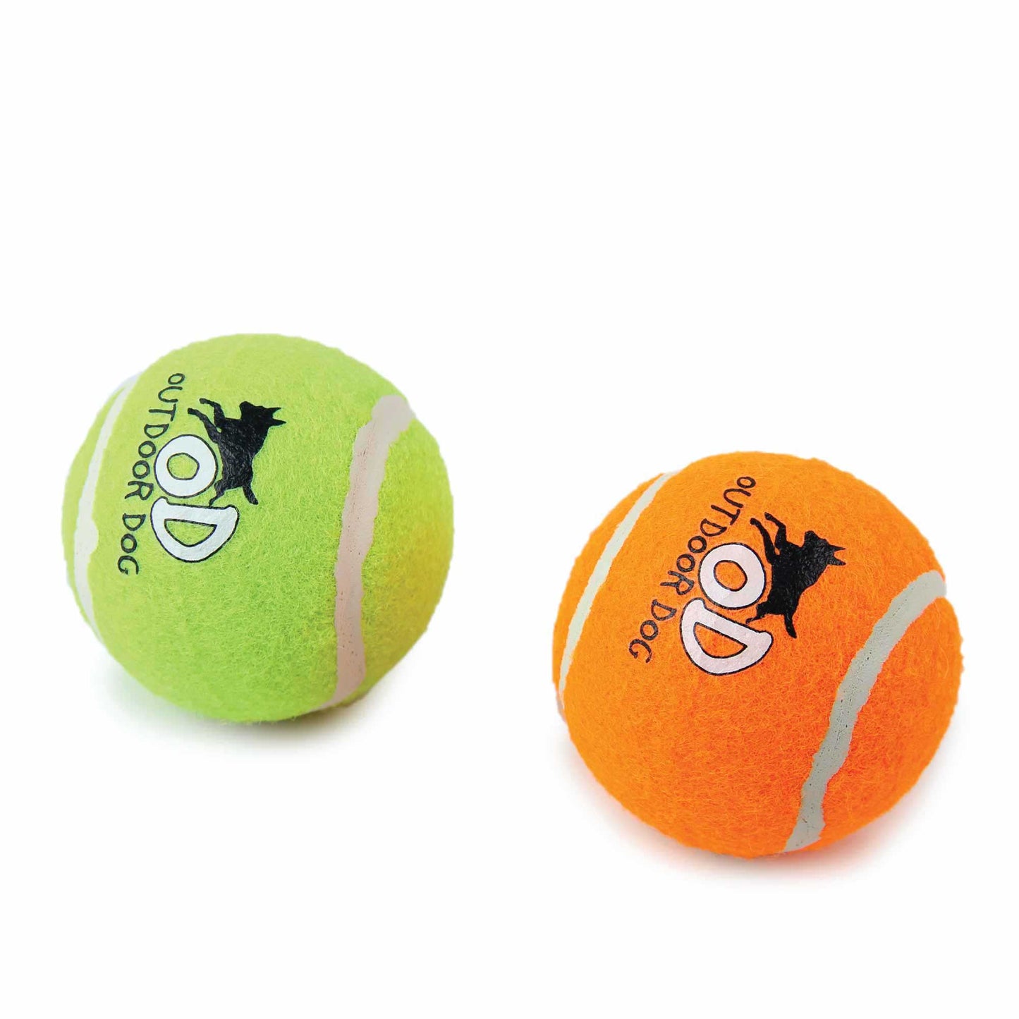 All For Paws Squeaking Tennis Ball 6.5cm - 6 Pack