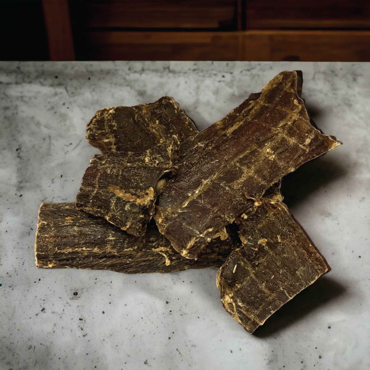 Rooster Farms Dog Treat Dehydrated Australian Beef Jerky - 400g