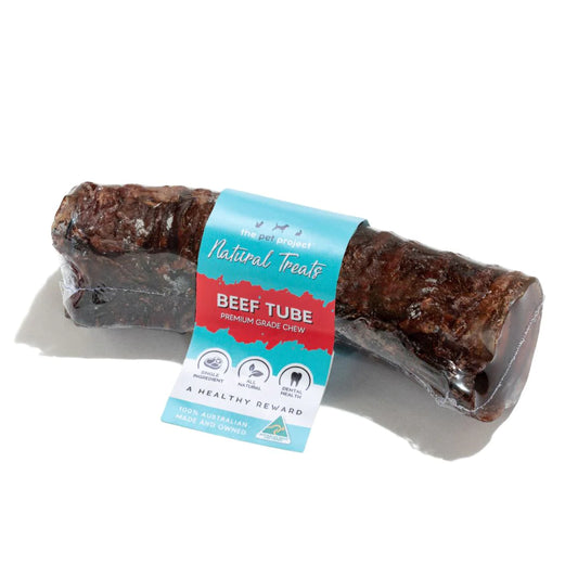 The Pet Project Natural Treats – Beef Tube