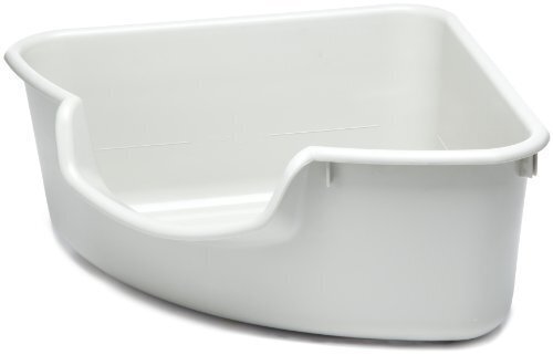 Smartcat Corner Litter Box - Gray