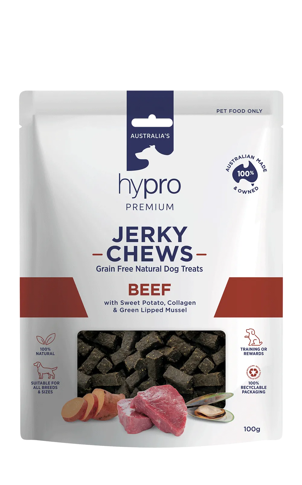 Hypro Premium Jerky Chews - 100g