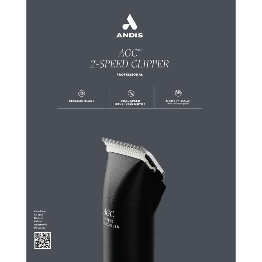 Andis Clipper – AGC – 2-Speed – Black