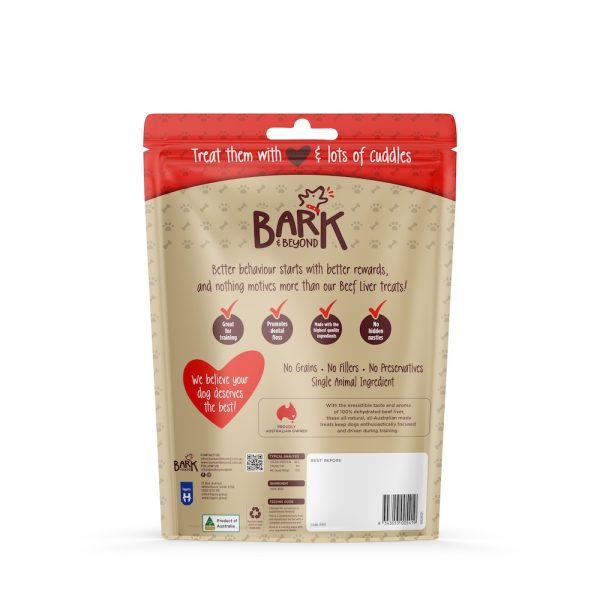 Bark & Beyond Beef Liver - 1Kg