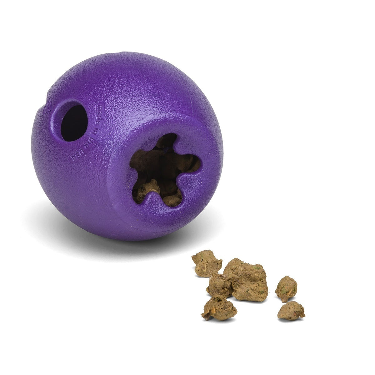 West Paw Rumbl Large Dog Toy - Eggplant