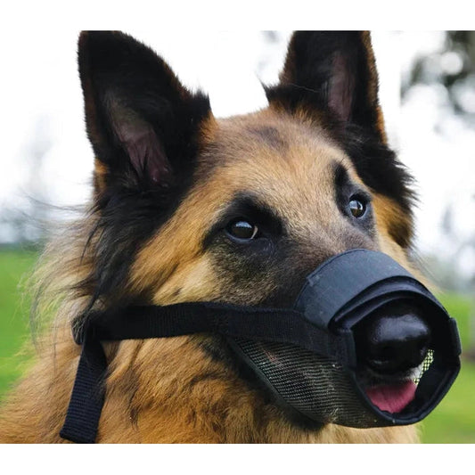 Beau Pets Adjustable Muzzle Nylon - Black