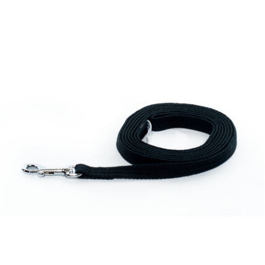 Beau Pets Cotton Webbing Training Lead 20mm – Black