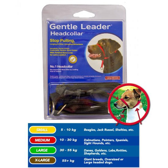 Beau Pets Gentle Leader Headcollar – Black