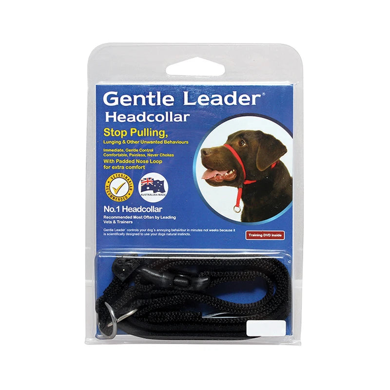 Beau Pets Gentle Leader Headcollar – Black