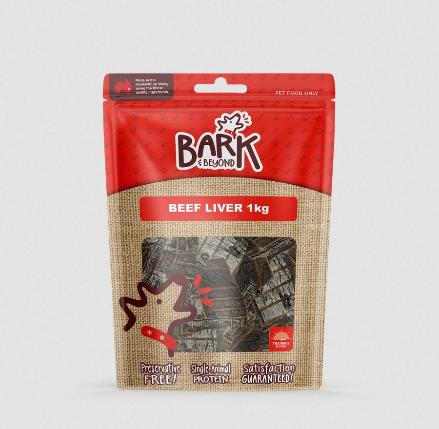 Bark & Beyond Beef Liver - 1Kg